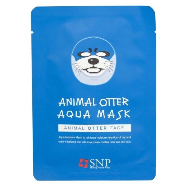 SNP Увлажняющая тканевая маска Animal Otter Aqua Mask
