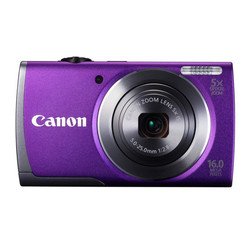 Canon PowerShot A3500 IS (purple 16Mpix Zoom5x 3 720p SDHC CCD IS el TouLCD WiFi NB-11L)