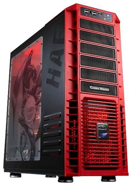 Cooler Master HAF 932 AMD (AM-932) w/o PSU Black/red