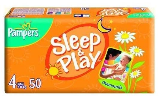 Pampers Sleep&Play 4 (7-18 кг)