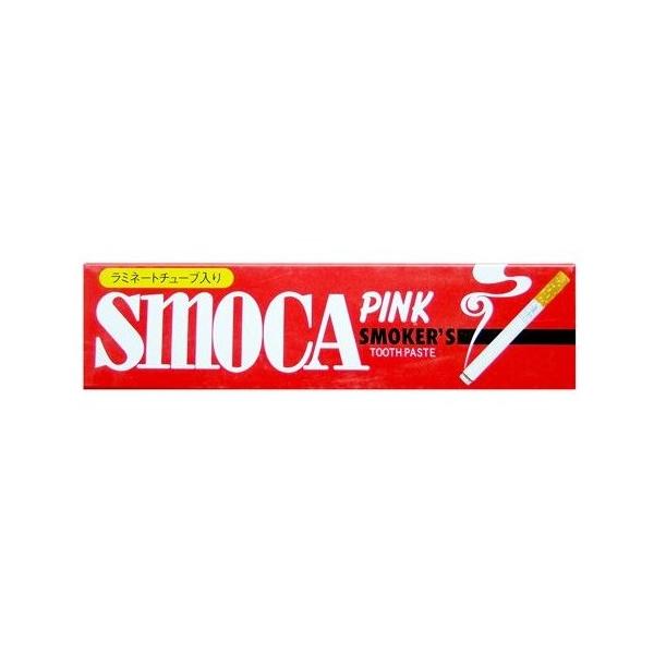 Зубная паста Smoca Pink для курильщиков, мята и зимняя зелень