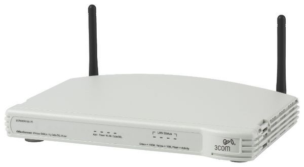 3COM OfficeConnect Wireless 54 Mbps 11g Cable/DSL Router