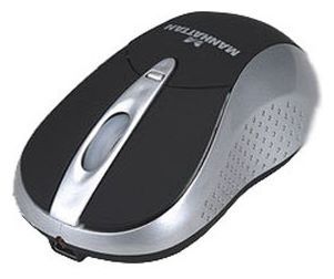 Manhattan MLBX Wireless Laser Mobile Mini Mouse 177078 Black USB