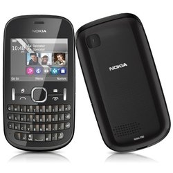 Nokia Asha 200 (графит)