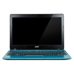 Acer Aspire One AO725-C61bb (C-60 1000 Mhz/11.6"/1366x768/2048Mb/500Gb/DVD нет/Wi-Fi/Bluetooth/Win 7 HB 64)