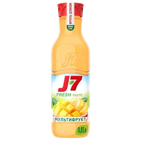 Сок J7 Fresh taste Мультифрукт с мякотью, без сахара