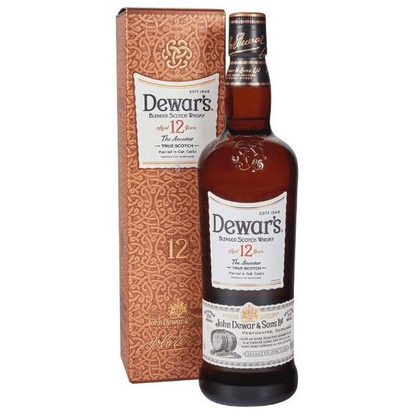 Виски Dewar's Special Reserve 12 лет, 0.75 л, подарочная упаковка