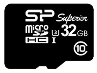 Silicon Power Superior microSDHC UHS Class 3 Class 10 + SD adapter