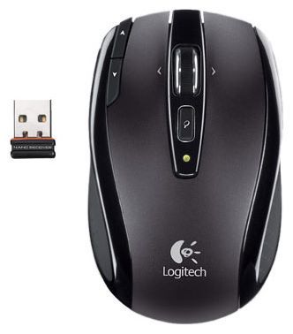 Logitech VX Nano Cordless Laser Mouse Black USB