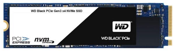 Western Digital WD Black PCIe SSD 256 GB (WDS256G1X0C)