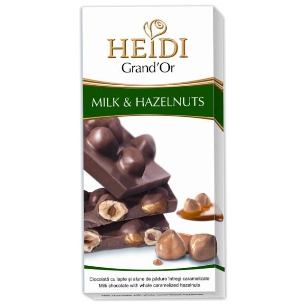 Шоколад Heidi Grand'Or молочный с лесным орехом