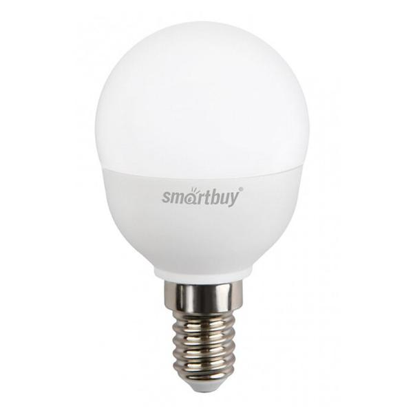 Лампа светодиодная SmartBuy SBL 4000K, E14, P45, 5Вт