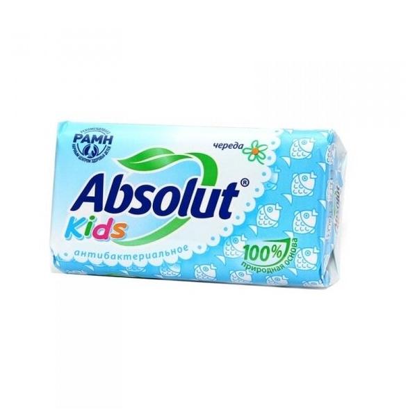 Absolut Kids Антибактериальное мыло с экстрактом череды