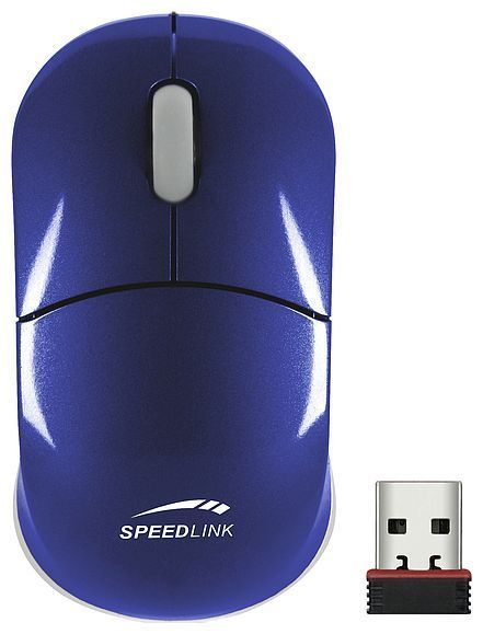 SPEEDLINK SNAPPY Wireless Mouse Nano SL-6152-DBE-01 dark Blue USB