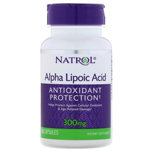 Антиоксидант Natrol Alpha Lipoic Acid 300 mg (50 капсул)