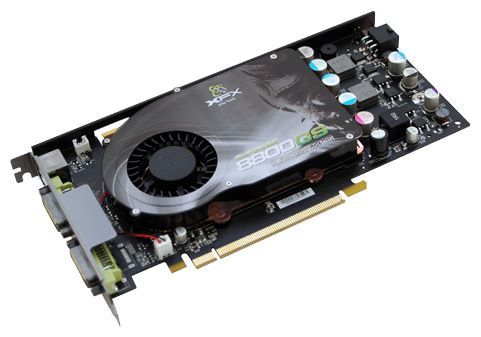 XFX GeForce 8800 GS 680Mhz PCI-E 2.0 384Mb 1600Mhz 192 bit 2xDVI TV HDCP YPrPb