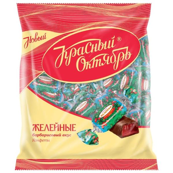 Конфеты Красный Октябрь Желейные со вкусом барбариса, пакет