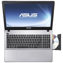 ASUS X550LA (Core i7 4500U 1800 Mhz/15.6"/1366x768/6.0Gb/750Gb/DVD-RW/Intel HD Graphics 4400/Wi-Fi/Bluetooth/DOS)