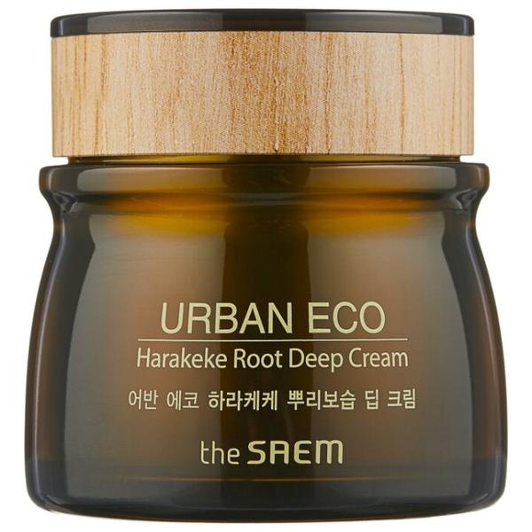The Saem Urban Eco Harakeke Root Deep Cream Глубоко увлажняющий крем для лица с экстрактом новозеландского льна