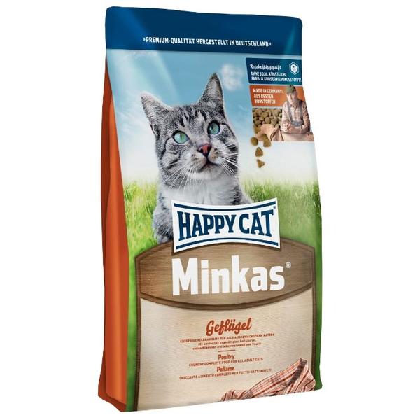 Корм для кошек Happy Cat Minkas домашняя птица