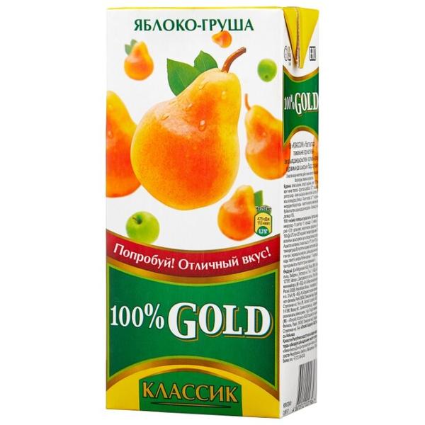 Напиток сокосодержащий 100% Gold Яблоко-Груша