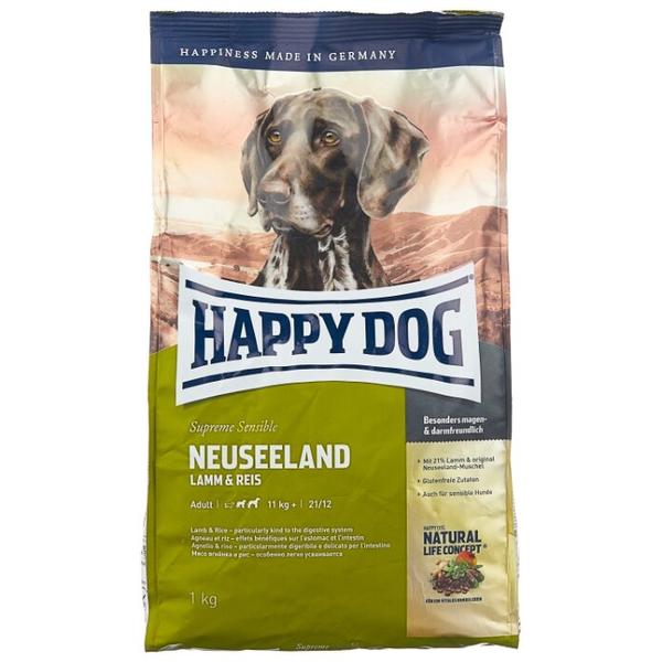 Корм для собак Happy Dog Supreme Sensible Neuseeland ягненок