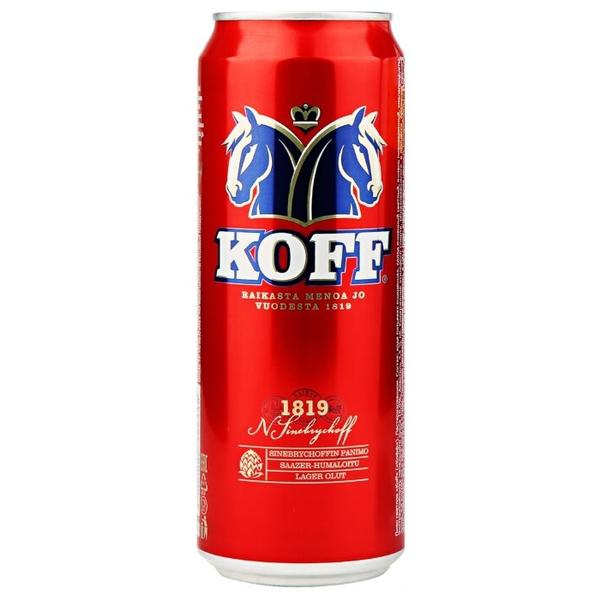 Пиво светлое Koff 0.45 л