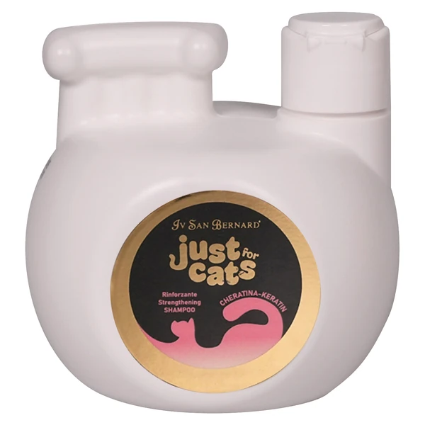 ISB Just for cats Keratin Восстанавливающий шампунь для любого типа шерсти