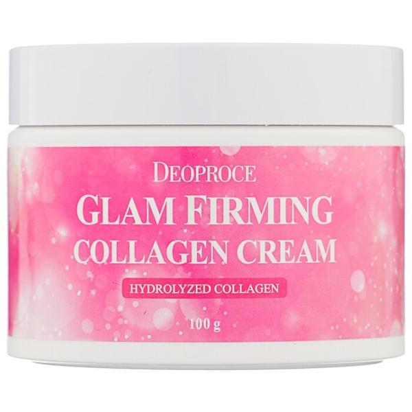 Deoproce Moisture Glam Firming Collagen Cream Подтягивающий крем для лица на основе свиного коллагена