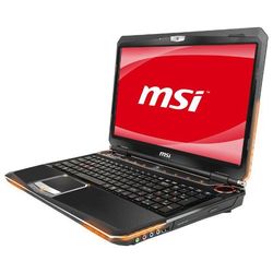 MSI GX660 (Core i5 450M 2400 Mhz/15.6"/1920x1080/4096Mb/320.0Gb/DVD-RW/Wi-Fi/Bluetooth/Win 7 HP)