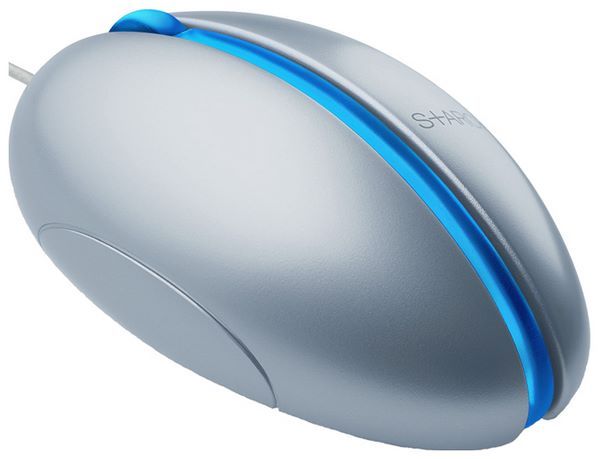 Microsoft Optical Mouse by S arck Blue USB