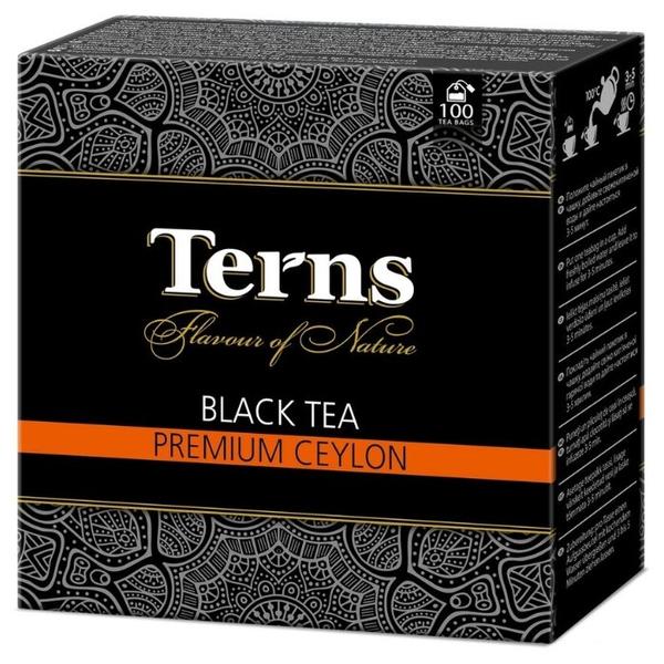 Чай черный Terns Premium Ceylon в пакетиках
