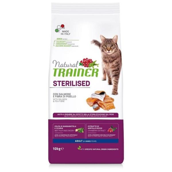 Корм для кошек TRAINER Natural Adult cat Sterilised Salmon dry