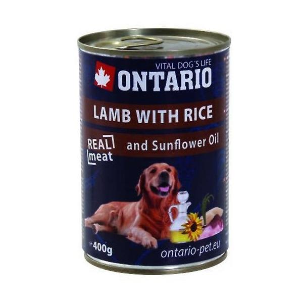 Корм для собак Ontario Консервы Dog Lamb, Rice and Sunflower Oil