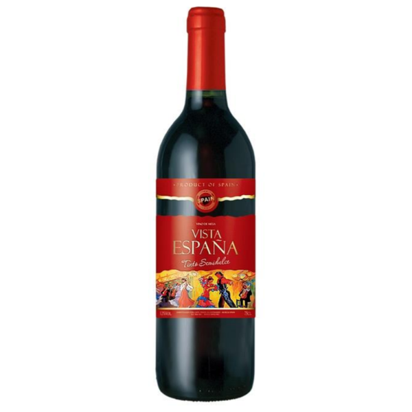 Вино Capel Vinos Vista Espana Tinto Semidulce 0.75 л
