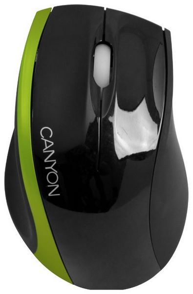 Canyon CNR-MSO01G Black-Green USB