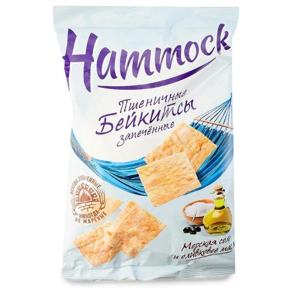 Пшеничные бейкитсы Hammock запечённые Морская соль и оливковое масло 140 г