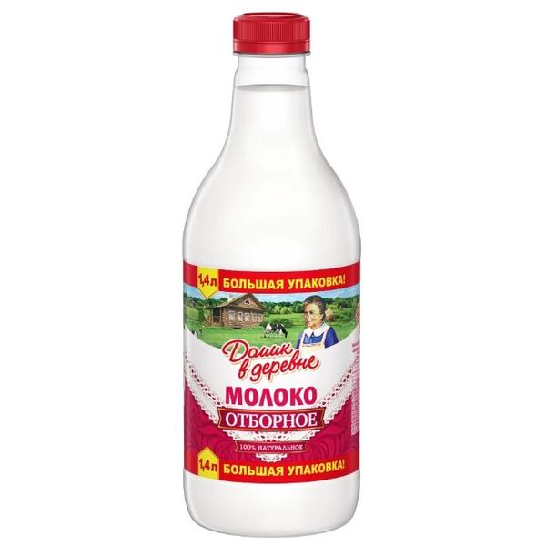 Молоко Домик в деревне отборное пастеризованное 3.5%, 1.4 л
