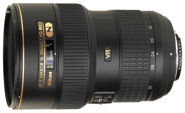 Nikon 16-35mm f/4G ED AF-S VR Nikkor
