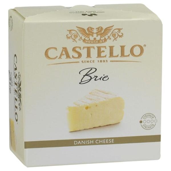 Сыр Castello Brie мягкий с белой плесенью безлактозный 52%