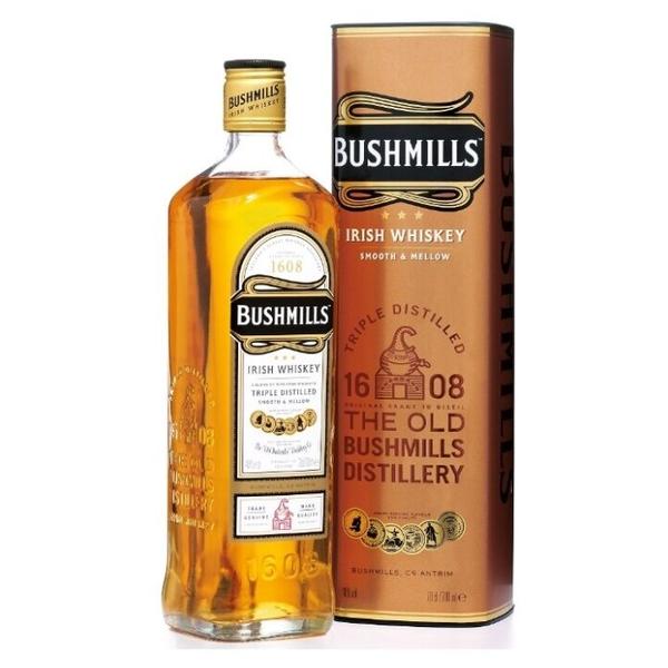 Виски Bushmills Original 6 лет, 0.7 л, подарочная упаковка