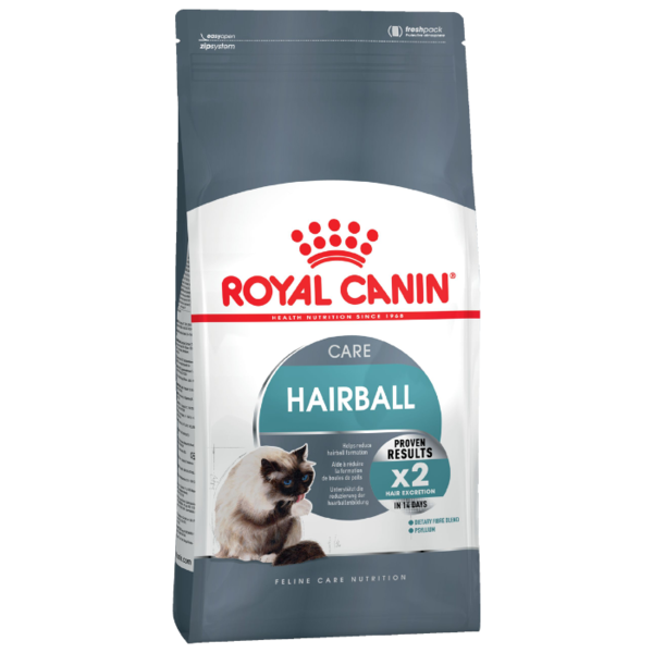 Корм для кошек Royal Canin для вывода шерсти