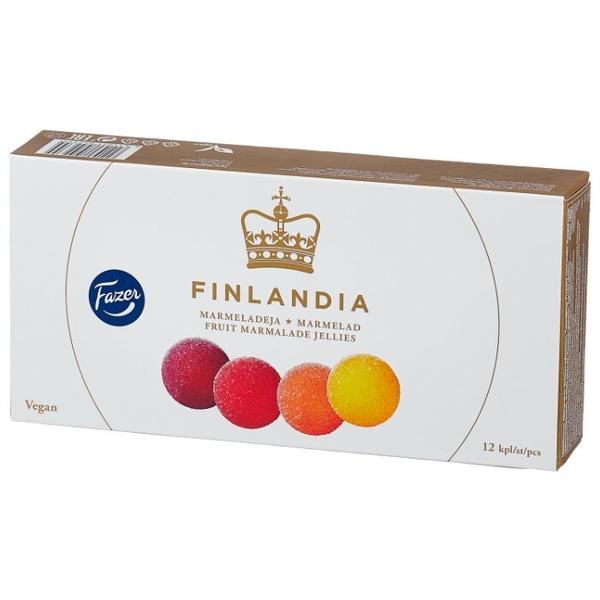 Мармелад Fazer Finlandia со вкусом абрикоса, черной смородины, лимона, клубники 260 г