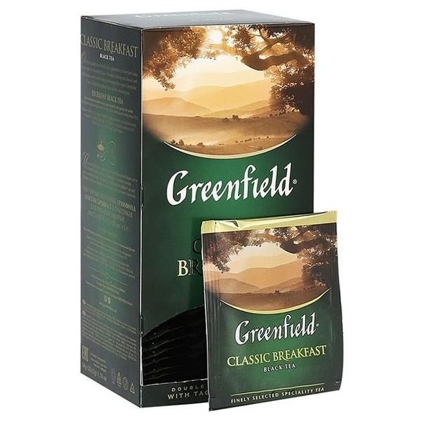 Чай черный Greenfield Classic Breakfast в пакетиках