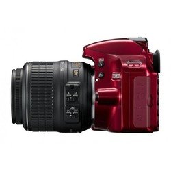 Nikon D3200 Kit (red 24.2Mpix 18-55VR 3 1080p SD, Набор с объективом EN-EL14)