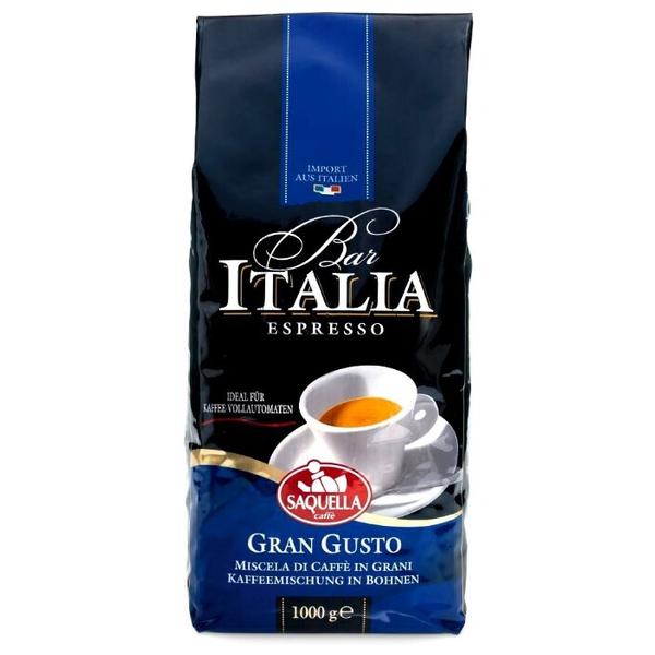 Кофе в зернах Saquella Espresso Bar Italia Gran Gusto