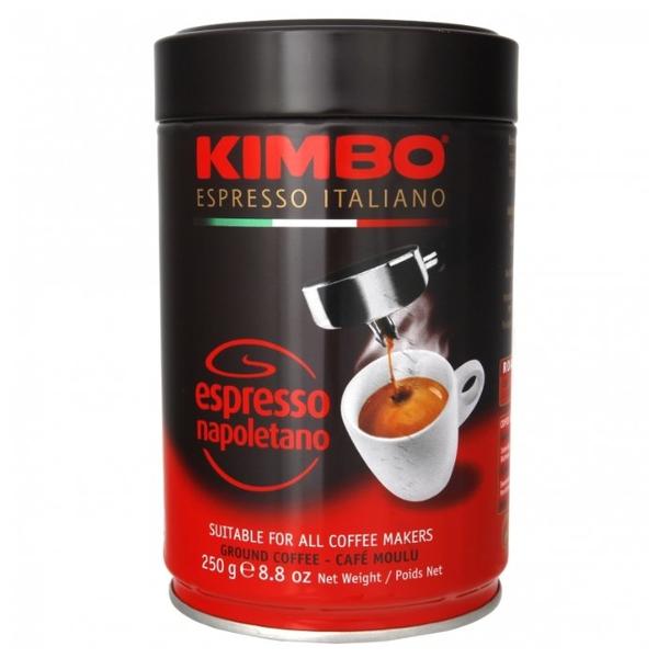 Кофе молотый Kimbo Espresso Napoletano жестяная банка