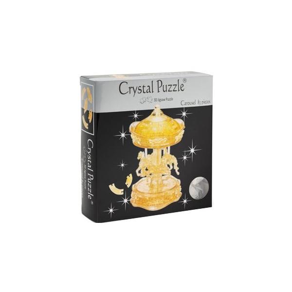 3D-пазл Crystal Puzzle Золотая карусель (91109), 83 дет.