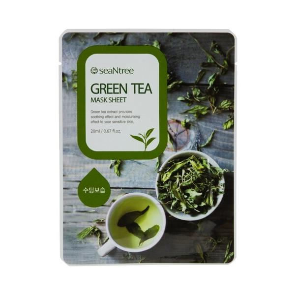 SeaNtree тканевая маска Green Tea