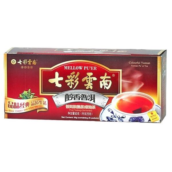 Чай пуэр Colourful Yunnan Шу пуэр в пакетиках